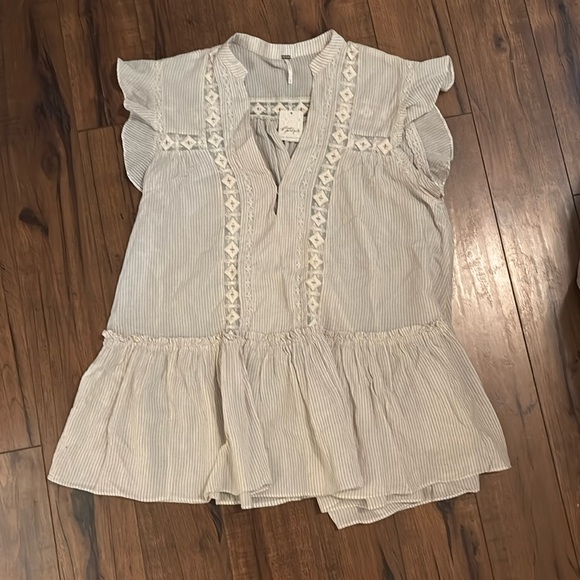 Free People Baby Blues Tunic Top - Picture 1 of 4